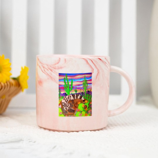 Discover Arizonna Gila Monster Marble Mugs
