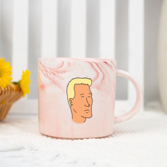 Discover king of the hill boomhauer simple portrait Marble Mugs