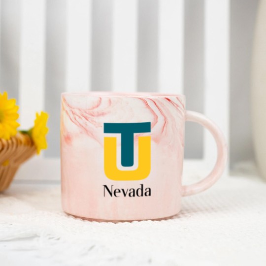 Discover Touro University Nevada Studies Logo Marble Mugs