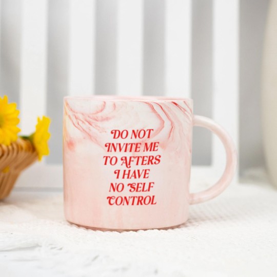Discover Do Not Invite Me To Afters Marble Mugs, Funny Rave Marble Mugs