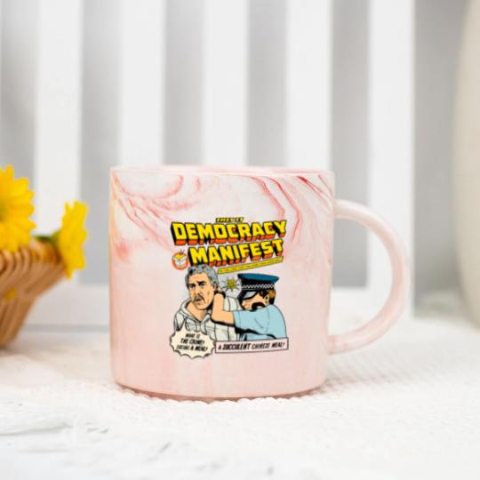 Discover This Is Democracy Manifest Iconic Marble Mugs | I See You Know Your Judo Well