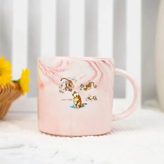 Discover calvin and hobbes bill watterson Marble Mugs