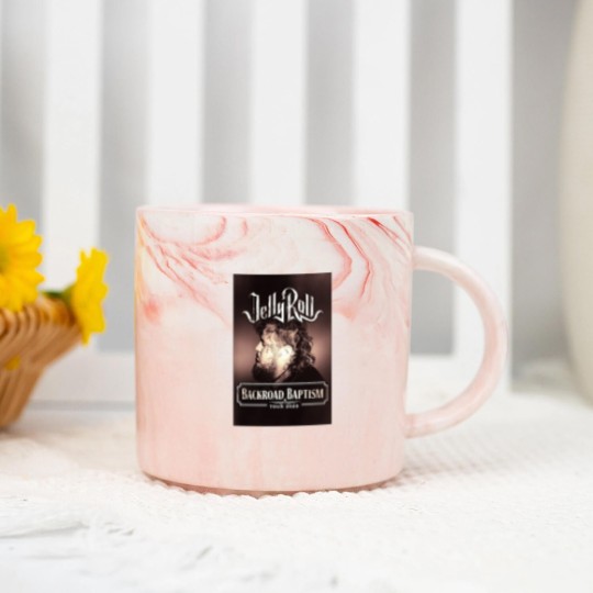 Discover Backroad Baptism Tour, Jelly Roll Tour, Jelly Roll Marble Mugs