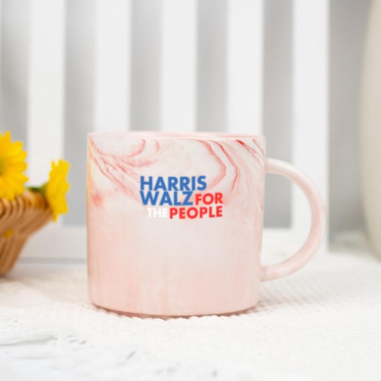 Discover Harris Walz For The People, Harris Walz , Harris Walz Marble Mugs