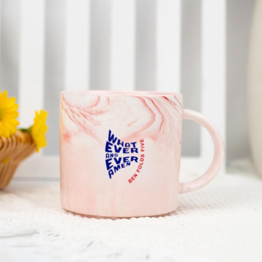 Discover 2 BEN FOLDS Marble Mugs