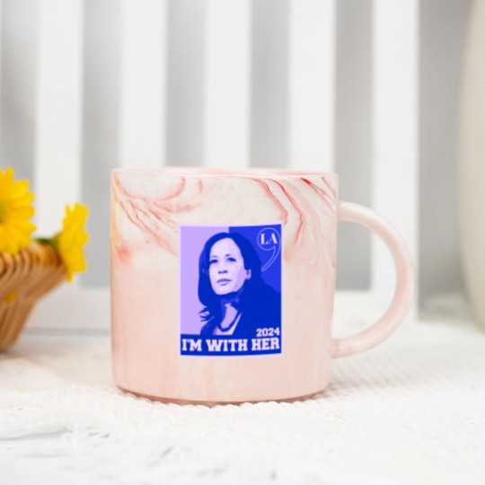 Discover Kamala-Harris - Kamala Harris - Marble Mugs