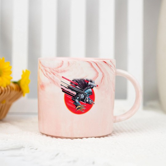 Discover JUDAS PRIEST Marble Mugs Screaming For Vengeance Special Marble Mugs