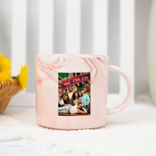 Discover Black 90s sitcom Marble Mugs