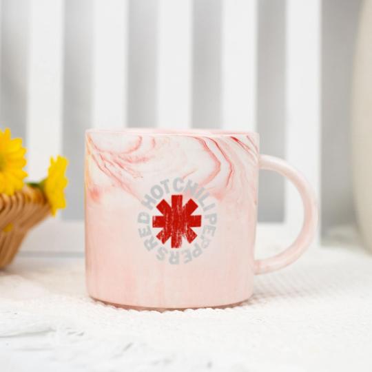 Discover Red Hot Chilli Peppers Marble Mugs | Red Hot Chilli Peppers Marble Mugs