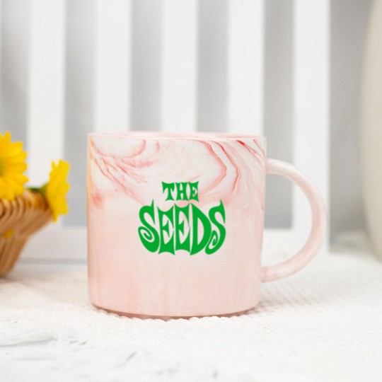 Discover the seeds band logo Marble Mugs