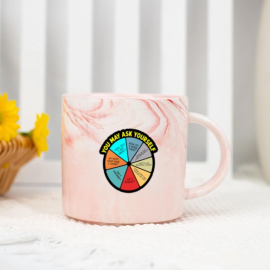 Discover YOU MAY ASK YOURSELF - You May Ask Yourself - Marble Mugs