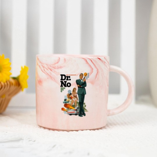 Discover James Bond Dr.No V2 Marble Mugs Vintage Movie Marble Mugs