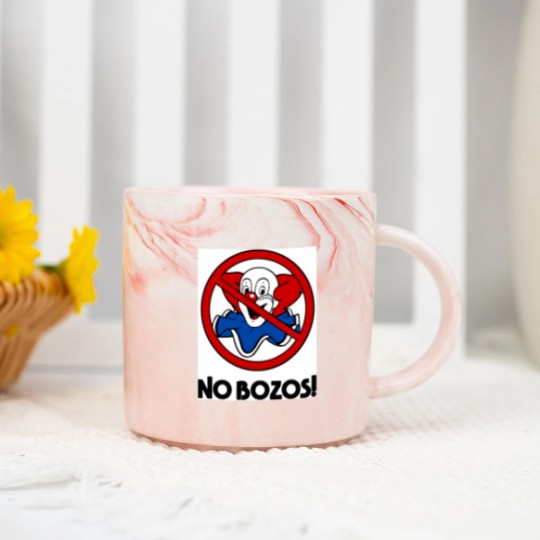 Discover NO BOZOS Marble Mugs
