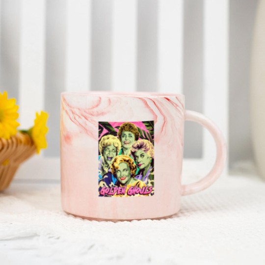 Discover GOLDEN GHOULS Marble Mugs Marble Mugs