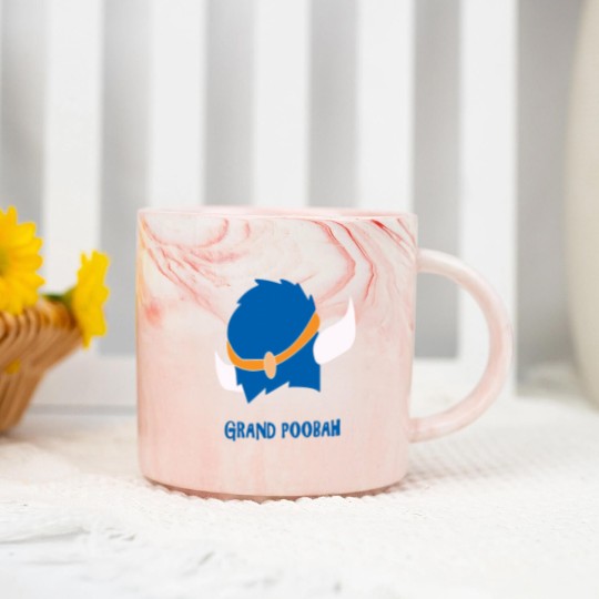 Discover Flintstones Grand Poobah hat Men_s Casual T Marble Mugs