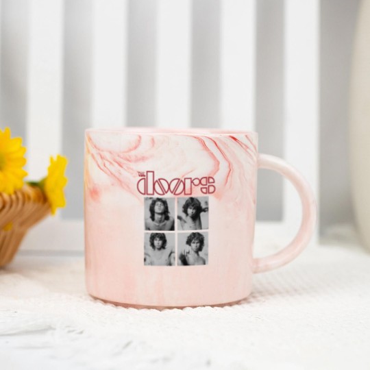 Discover The Doors: Jim Morrison Boxes Black Marble Mugs