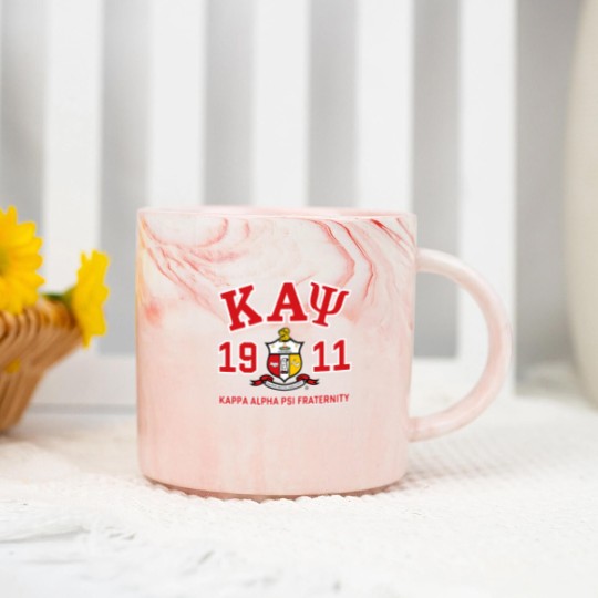 Discover Kappas Alpha Psi Apparel Kappas Alpha Psi Fraternity Marble Mugs