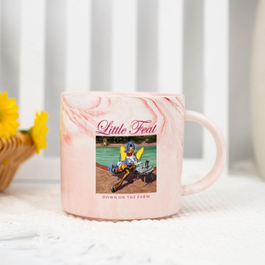 Discover Little Feat Rock Band Lowell George Formed Then Disbanded Upon His Death  Retro Wave Marble Mugs
