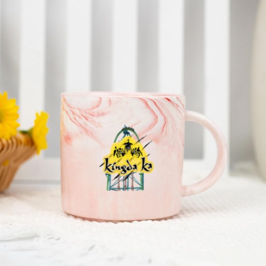 Discover Kingda Ka Six Flags Great Adventure Marble Mugs