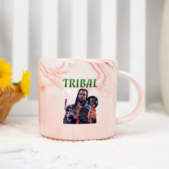 Discover Wrestling Entertainment Roman Reigns vintage Marble Mugs