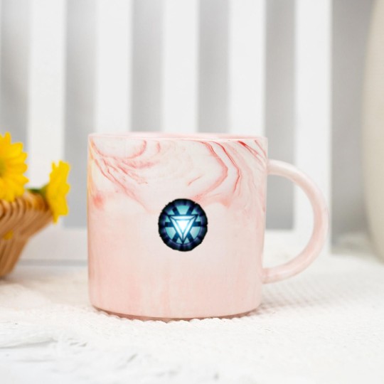 Discover Tony Stark Arc Reactor Marble Mugs