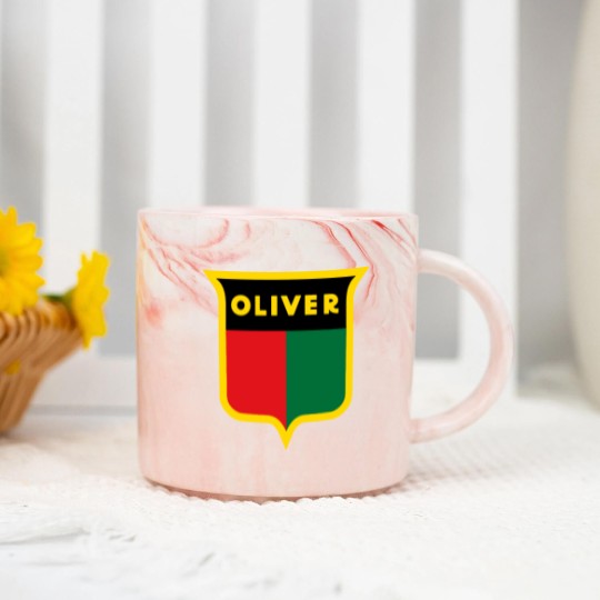 Discover LOGO  OLIVER TRACTORS125 Marble Mugs