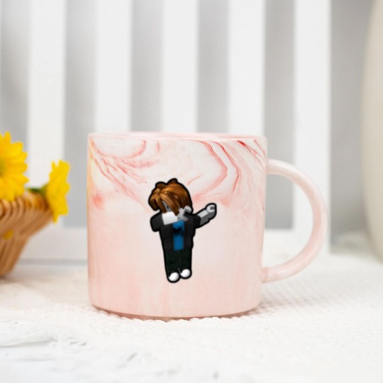 Discover Dabbingg Bacon Hair RobloxDabbingg Bacon Hair Robloxe Marble Mugs
