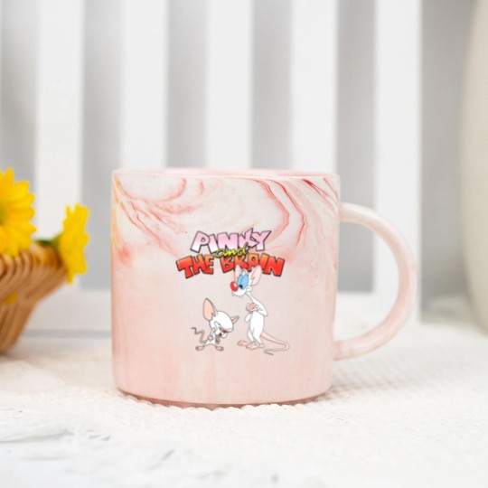 Discover Pinky and the Brain Marble Mugs