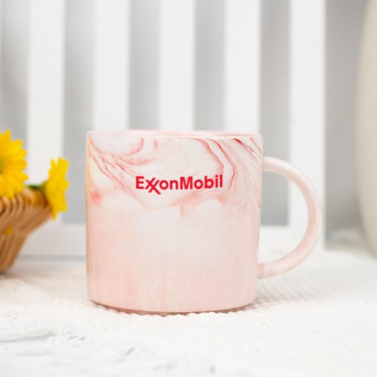 Discover Exxon Mobil Marble Mugs