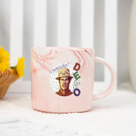 Discover Devo - Q Are We Not Men A We Are Devo Marble Mugs