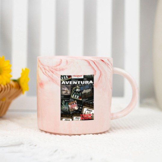 Discover 2024 Aventura Tour Cerrando Ciclos Concierto, Aventura Marble Mugs