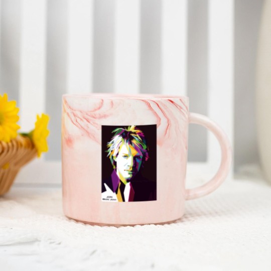 Discover bon jovi Marble Mugs