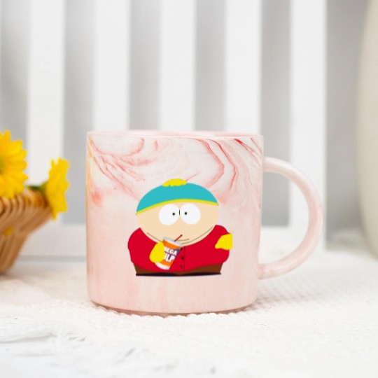 Discover SouthPark Cartman Marble Mugs