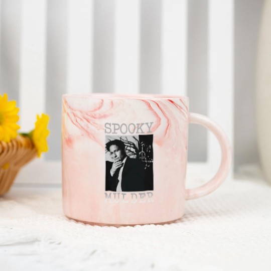 Discover The X Files Spooky Mulder Marble Mugs, The X Files Marble Mugs