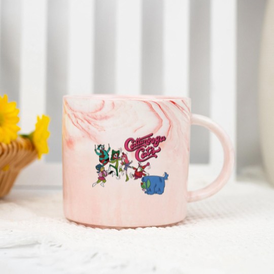 Discover Cattanooga Cats - Saturday Morning Hong Kong Phooey cartoon karate dog Marble Mugs