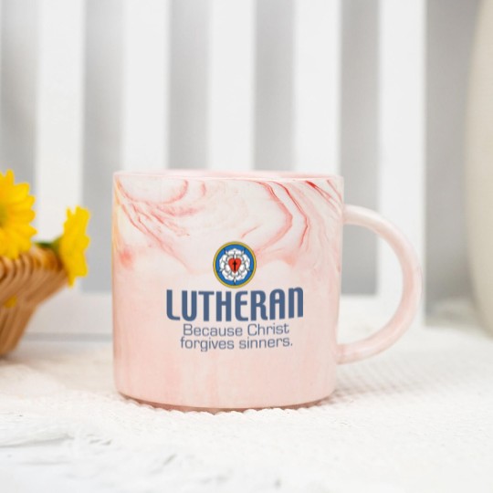 Discover Lutheran Marble Mugs