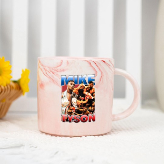 Discover Mike Tyson Boxing Marble Mugs Cotton Marble Mugs For Men All Size S To 5XL