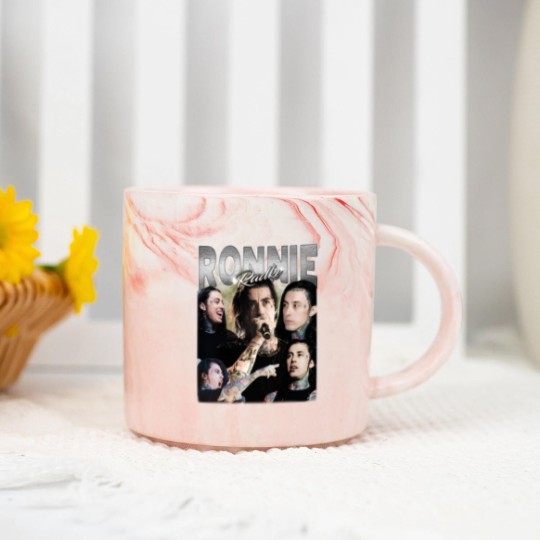 Discover RONNIE RADKE - Metal Marble Mugs, Ronnie Radke Marble Mugs