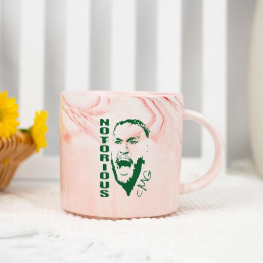 Discover Conor Mcgregor - Notorious Conor Mcgregor Marble Mugs