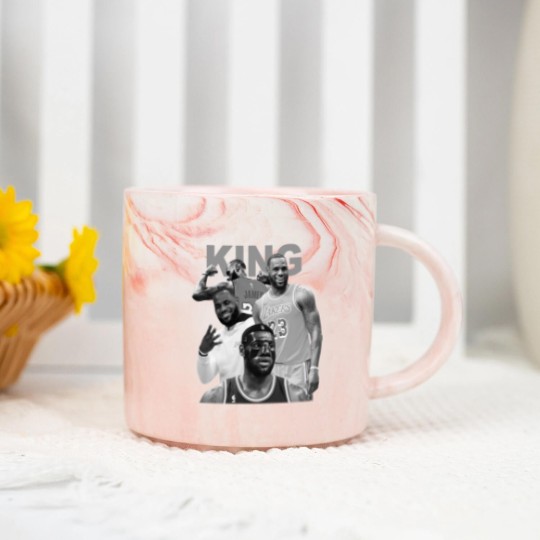 Discover lebron james - Lebron James - Marble Mugs