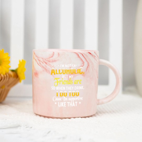 Discover I'm Not An Alcoholic But My Friends Are Marble Mugs