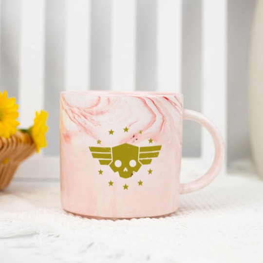 Discover Helldivers 2 Marble Mugs, Helldivers Game Marble Mugs, Game Gift Idea