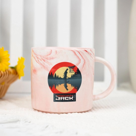 Discover Samurai Jack Fitted Scoop Marble Mugs