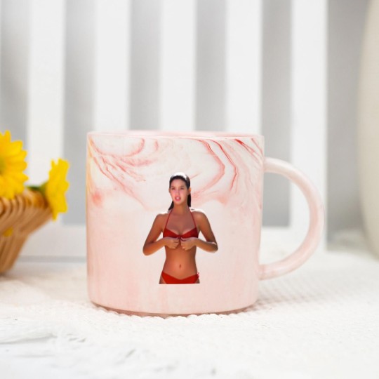 Discover Phoebe Cates  Red Bikini  Ridgemont High Marble Mugs