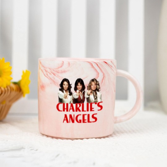 Discover Charlie&39.s Angels -roup - 70s Tv Show Marble Mugs