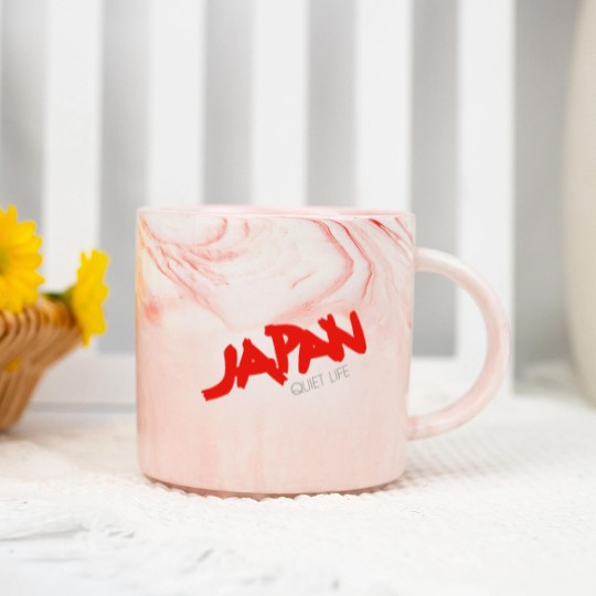 Discover Quiet Life Marble Mugs