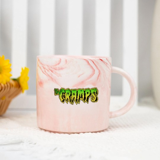 Discover the cramps logo Marble Mugs