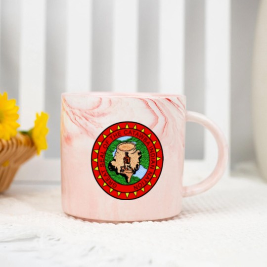 Discover Great Seal of Catawba Indian Nation Marble Mugs