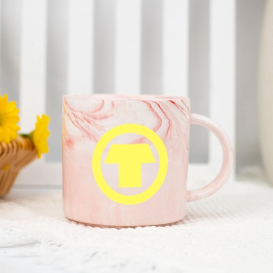 Discover Terra Teen Titans  Symbol Marble Mugs