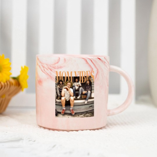 Discover Mom Vibes Thug Life  Marble Mugs, Vintage 90s Mom Vibes Marble Mugs, 90s Mom Vibes Marble Mugs